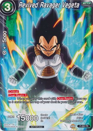 Revived Ravager Vegeta (P-082) [Promotion Cards] Parallel Foil