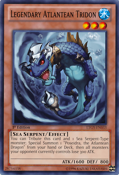Legendary Atlantean Tridon [LTGY-EN033] Common - Josh's Cards