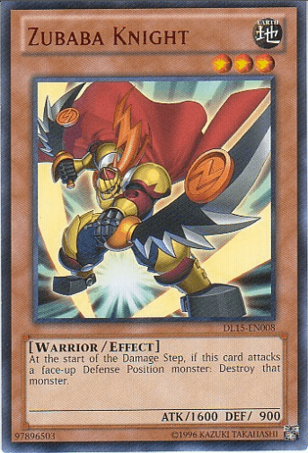 Zubaba Knight (Red) [DL15-EN008] Rare - Josh's Cards