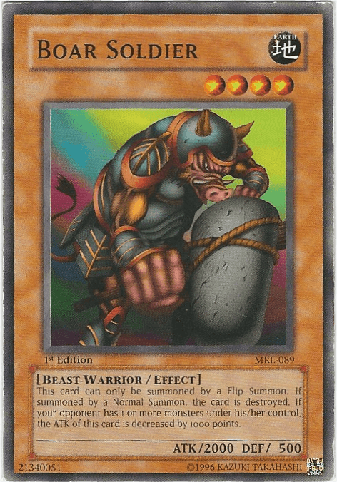 Boar Soldier [MRL-089] Common - Josh's Cards