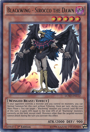 Blackwing - Sirocco the Dawn [LC5D-EN112] Ultra Rare - Josh's Cards