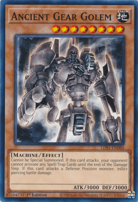 Ancient Gear Golem [LDS1-EN080] Common - Josh's Cards