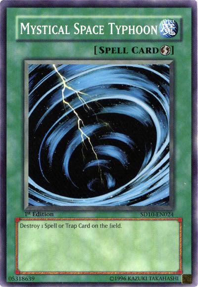 Mystical Space Typhoon [SD10-EN024] Common - Josh's Cards