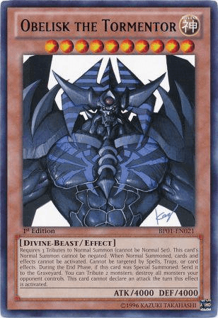 Obelisk the Tormentor [BP01-EN021] Rare - Josh's Cards