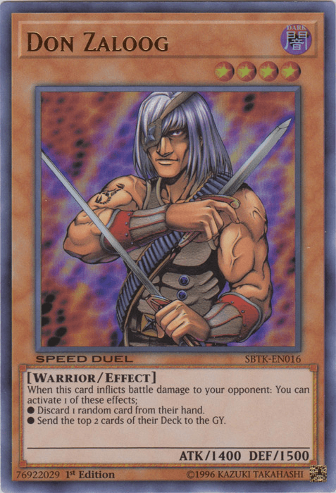 Don Zaloog [SBTK-EN016] Ultra Rare - Josh's Cards
