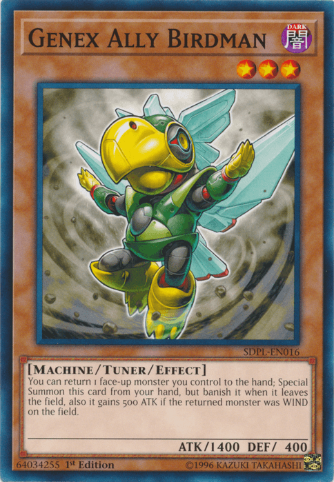 Genex Ally Birdman [SDPL-EN016] Common - Josh's Cards