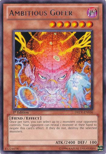 Ambitious Gofer [DREV-EN036] Rare - Josh's Cards