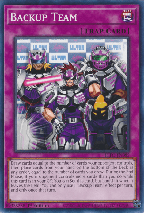 Backup Team [DIFO-EN085] Common - Josh's Cards