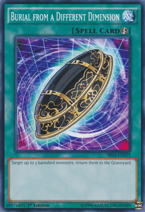 Burial from a Different Dimension [SR04-EN025] Common - Josh's Cards