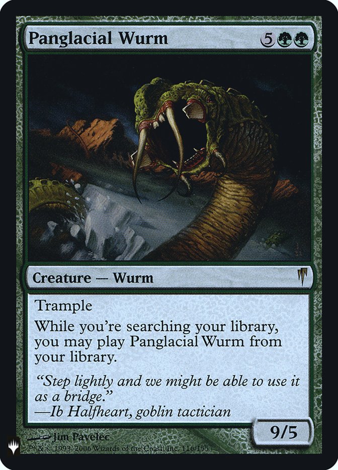 Panglacial Wurm [Mystery Booster] Foil