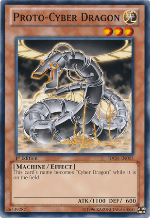 Proto-Cyber Dragon [SDCR-EN005] Common - Josh's Cards
