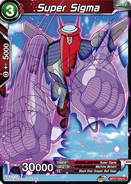 Super Sigma (BT17-022) [Ultimate Squad] Parallel Foil