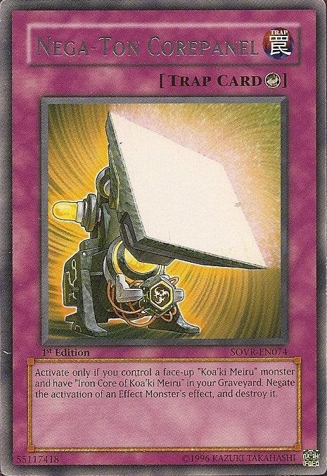 Nega-Ton Corepanel [SOVR-EN074] Rare - Josh's Cards