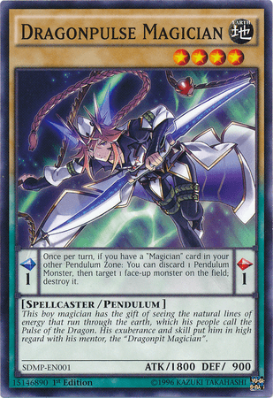 Dragonpulse Magician [SDMP-EN001] Common - Josh's Cards