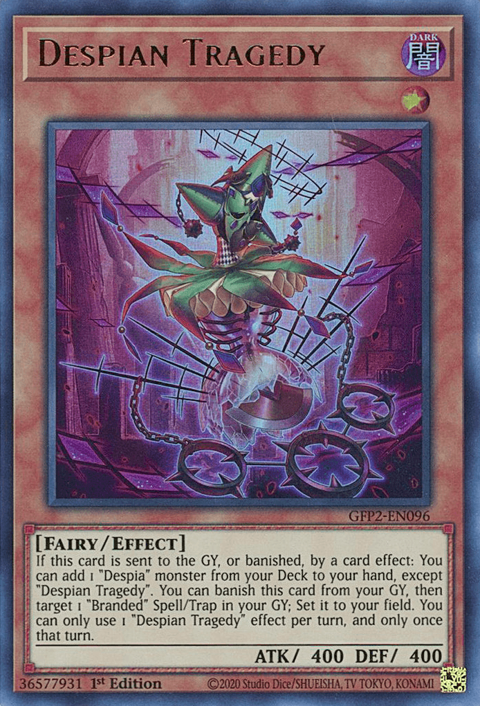 Despian Tragedy [GFP2-EN096] Ultra Rare - Josh's Cards
