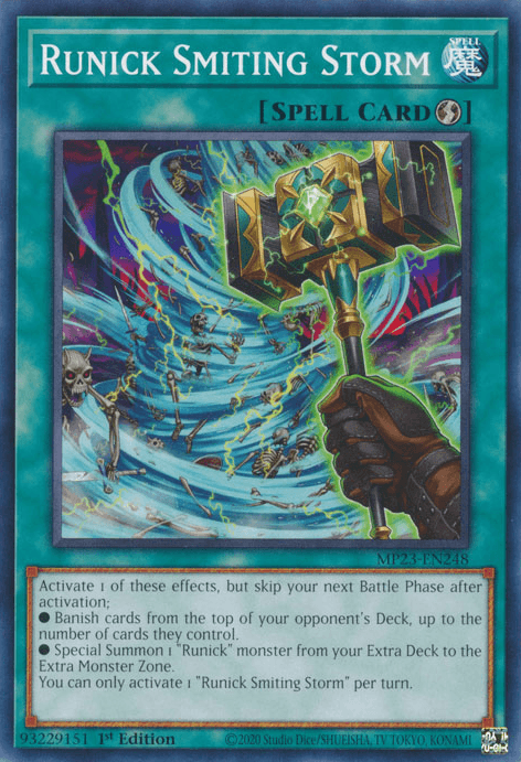 Runick Smiting Storm [MP23-EN248] Common - Josh's Cards