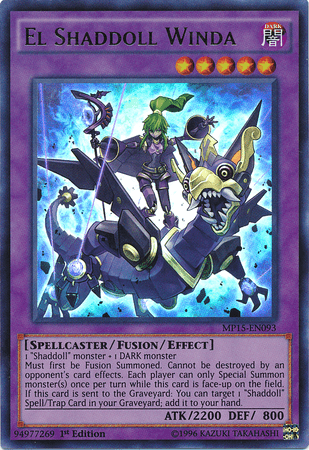 El Shaddoll Winda [MP15-EN093] Ultra Rare - Josh's Cards