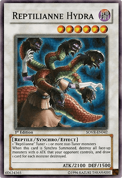 Reptilianne Hydra [SOVR-EN042] Super Rare - Josh's Cards