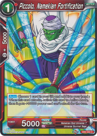 Piccolo, Namekian Fortification (DB2-004) [Divine Multiverse] Parallel Foil