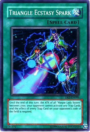 Triangle Ecstasy Spark [DR3-EN099] Super Rare - Josh's Cards