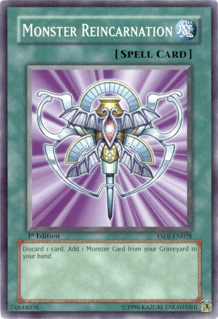 Monster Reincarnation [YSDJ-EN028] Common - Josh's Cards