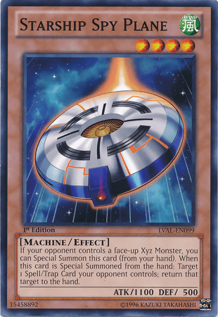 Starship Spy Plane [LVAL-EN099] Common - Josh's Cards