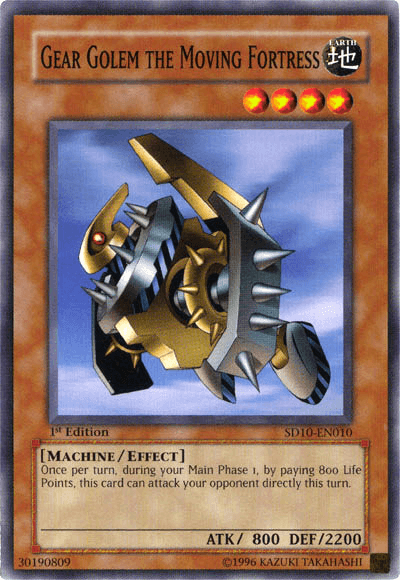 Gear Golem the Moving Fortress [SD10-EN010] Common - Josh's Cards
