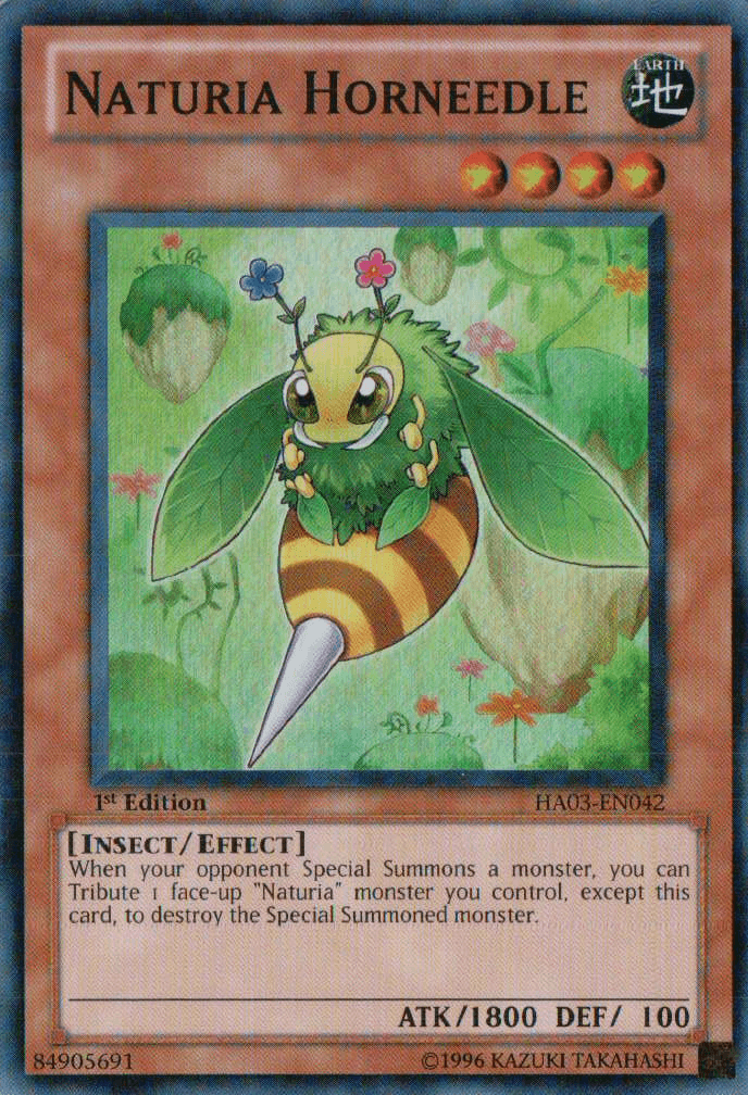 Naturia Horneedle [HA03-EN042] Super Rare - Josh's Cards