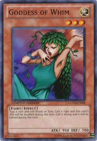 Goddess of Whim [GLD4-EN008] Common - Josh's Cards
