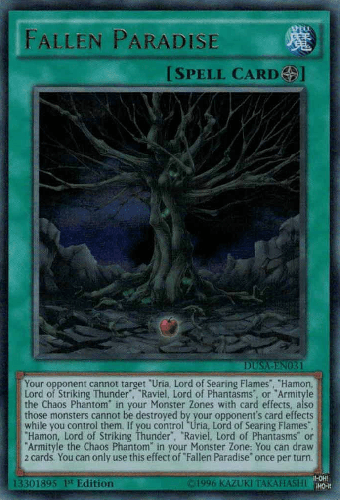 Fallen Paradise [DUSA-EN031] Ultra Rare - Josh's Cards