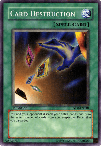 Card Destruction [SD8-EN018] Common - Josh's Cards