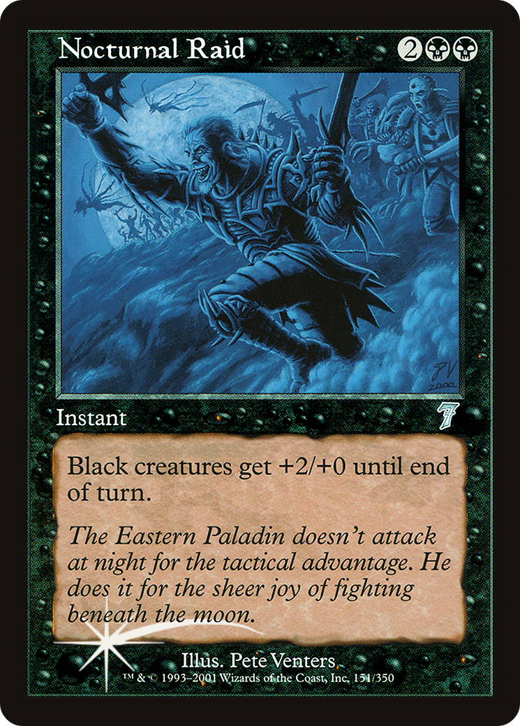 Nocturnal Raid [Seventh Edition] Foil