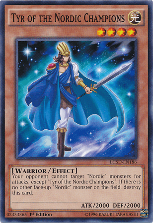 Tyr of the Nordic Champions [LC5D-EN186] Common - Josh's Cards