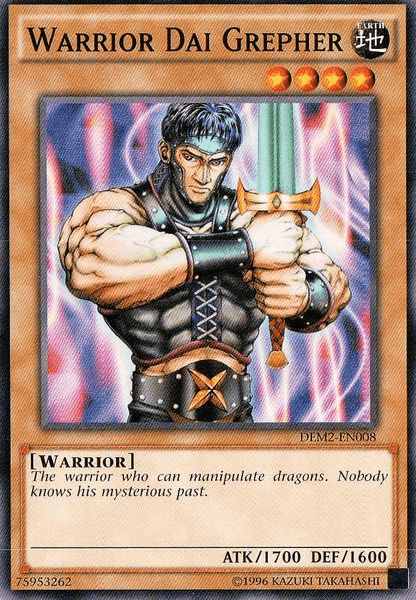 Warrior Dai Grepher [DEM2-EN008] Common - Josh's Cards