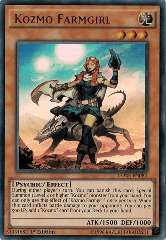 Kozmo Farmgirl [CORE-EN082] Ultra Rare - Josh's Cards