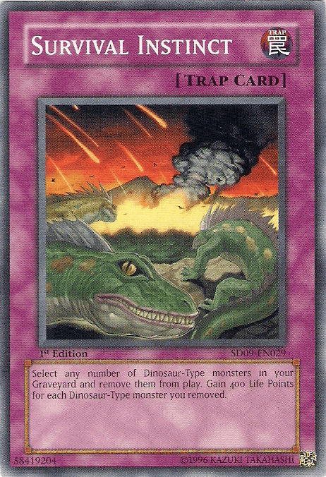 Survival Instinct [SD09-EN029] Common - Josh's Cards
