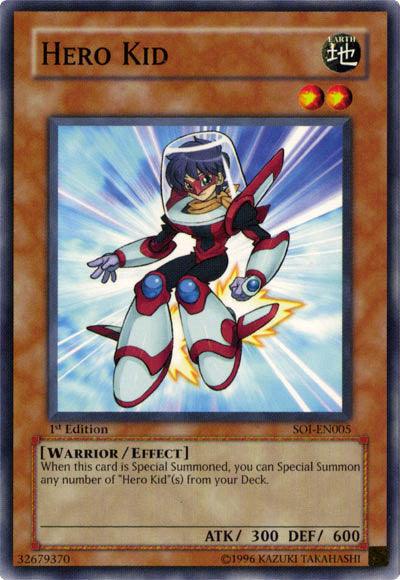 Hero Kid [SOI-EN005] Common - Josh's Cards