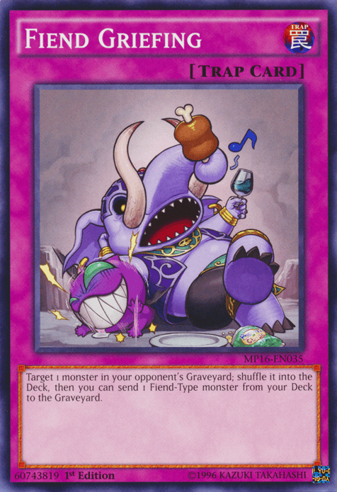 Fiend Griefing [MP16-EN035] Common - Josh's Cards