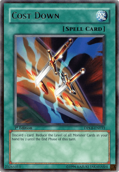 Cost Down [DPKB-EN033] Rare - Josh's Cards