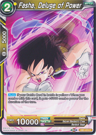 Fasha, Deluge of Power (DB1-072) [Dragon Brawl] Parallel Foil