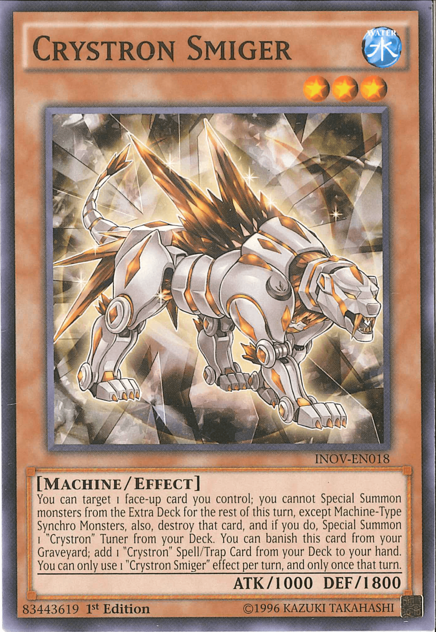 Crystron Smiger [INOV-EN018] Common - Josh's Cards