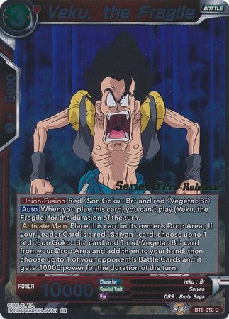 Veku, the Fragile (BT6-013_PR) [Destroyer Kings Prerelease Promos] Parallel Foil