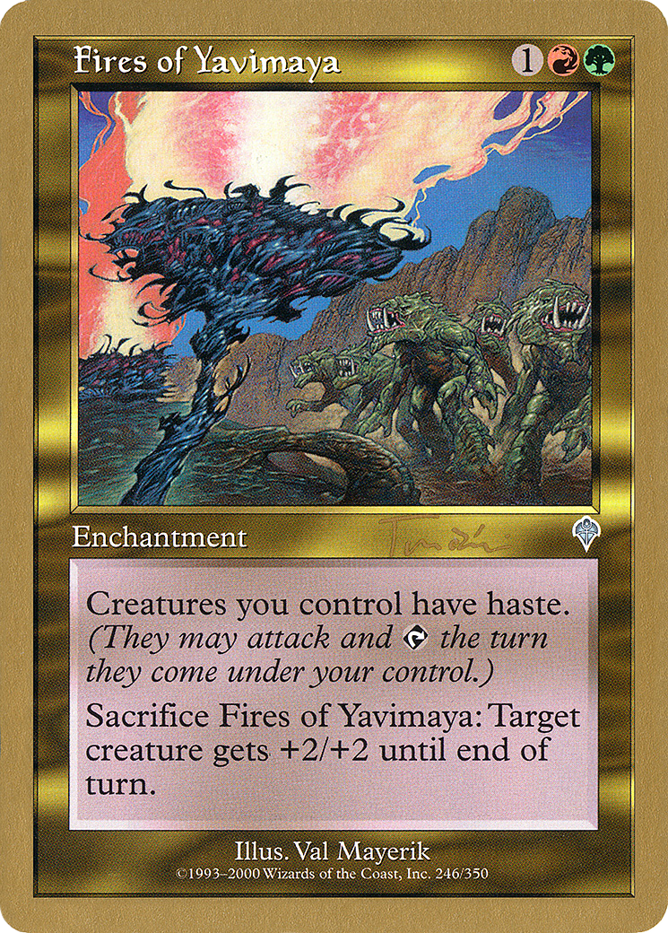 Fires of Yavimaya (WCD-) - World Championship Decks 2001