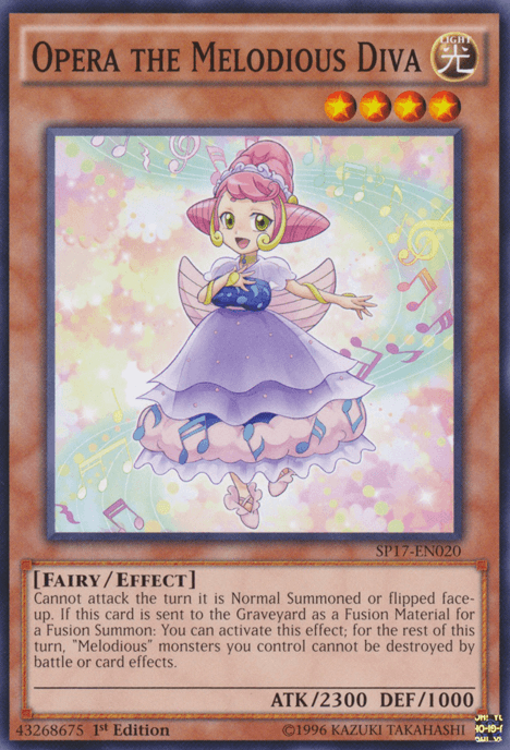 Opera the Melodious Diva [SP17-EN020] Common - Josh's Cards