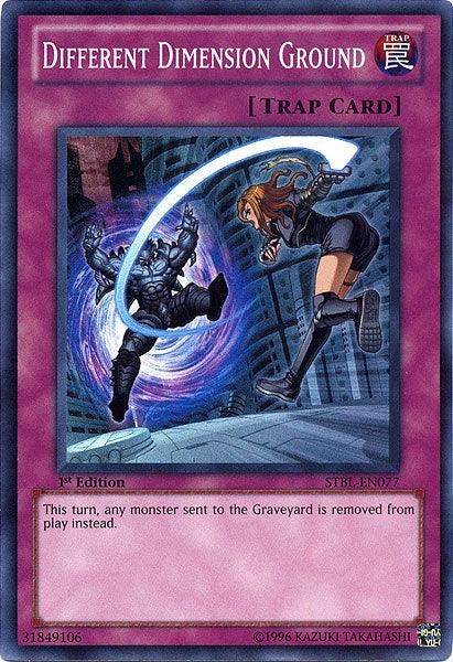Different Dimension Ground [STBL-EN077] Super Rare - Josh's Cards