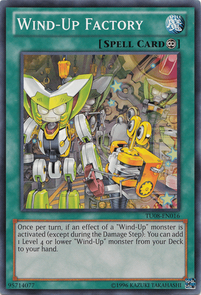 Wind-Up Factory [TU08-EN016] Common - Josh's Cards