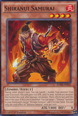 Shiranui Samurai [BOSH-EN034] Common - Josh's Cards