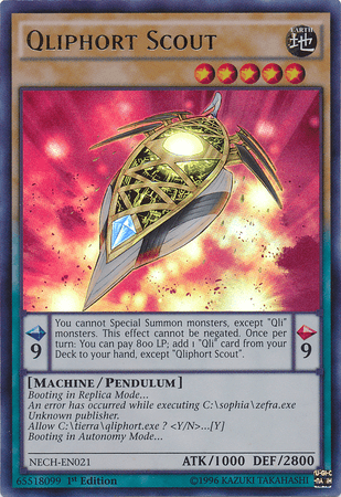 Qliphort Scout [NECH-EN021] Ultra Rare - Josh's Cards