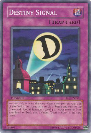Destiny Signal [EOJ-EN052] Common - Josh's Cards
