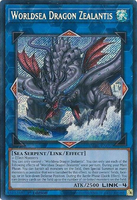 Worldsea Dragon Zealantis [DABL-EN050] Secret Rare - Josh's Cards